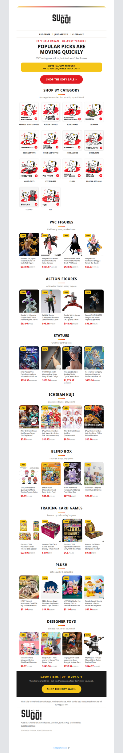 🎉 EOFY Sale Halfway Reminder