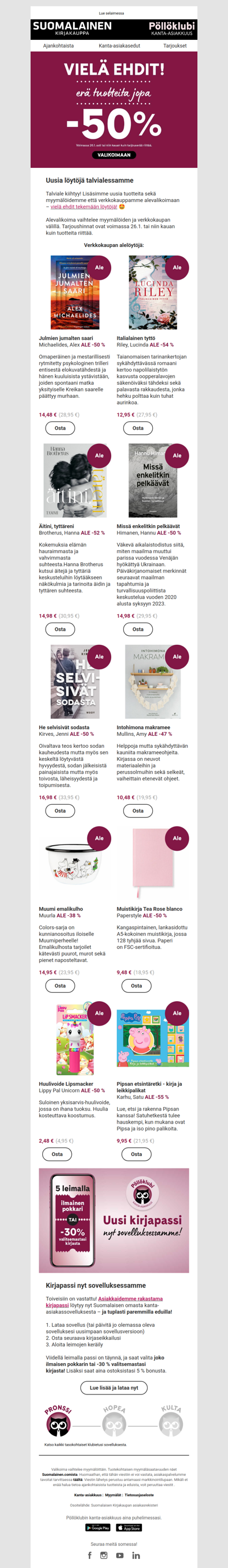 ALESSA uusia tuotteita jopa -50 % 🤩