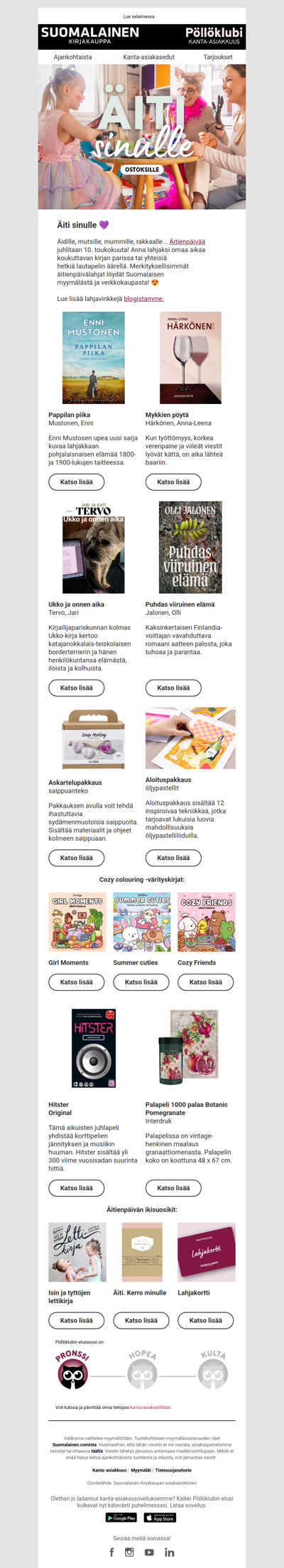 Rakkaudella äidille Suomalaisesta 💜