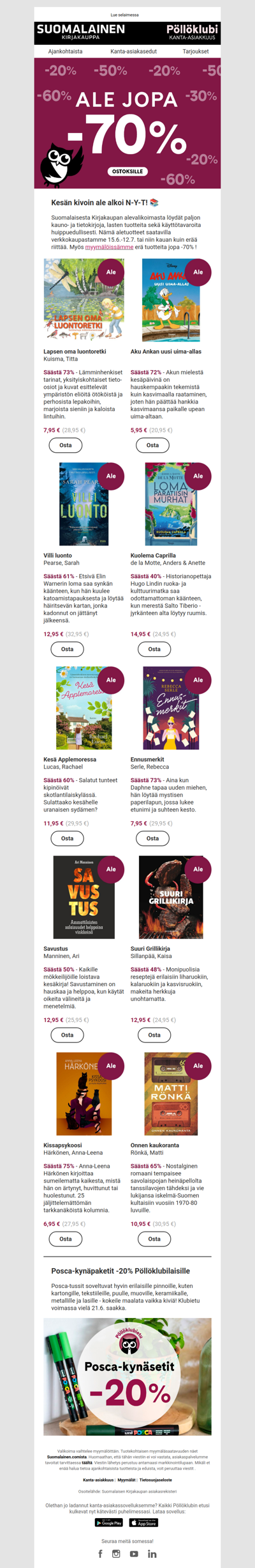 Kesän kivoin ALE alkoi!