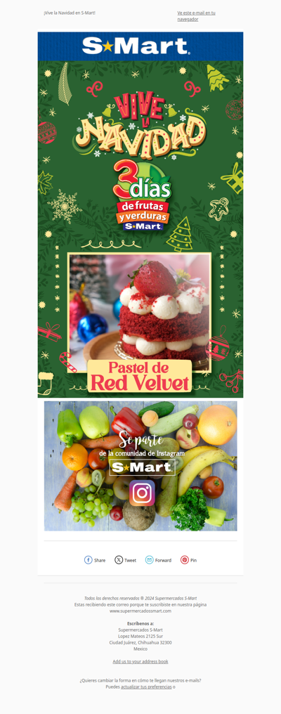 ¡Prepárate para tus festividades en S-Mart! 🎄