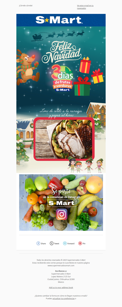 ¡La magia de navidad y ofertas en S-Mart!