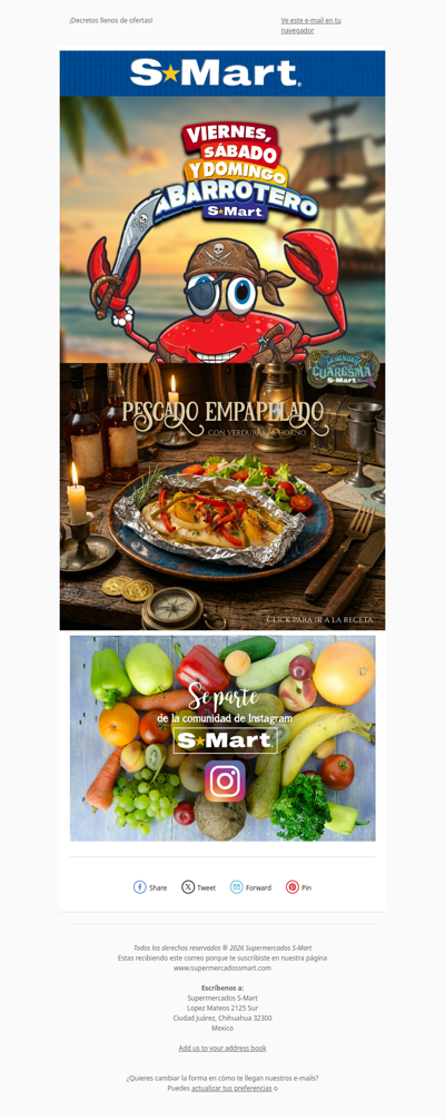 ¡Córrele a las ofertas, puchungo! 🦀💥