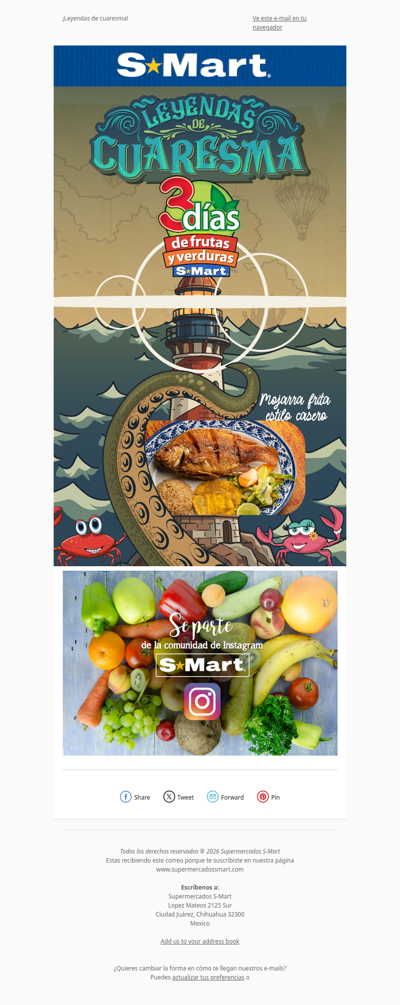 ¡Ya llegaron las ofertas con la Cuare'ma! 🦀💕