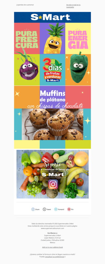 ¡FRESCURA! En los 3 días de frutas y verduras 🍎🍓