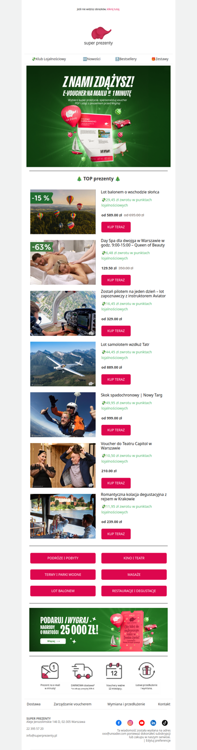 Święta już za chwilę, a prezent jeszcze niegotowy? 🎁