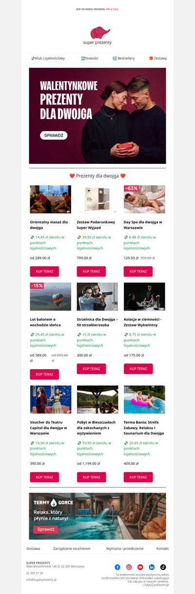 Prezent idealny na Walentynki? Chwile we dwoje! 😍