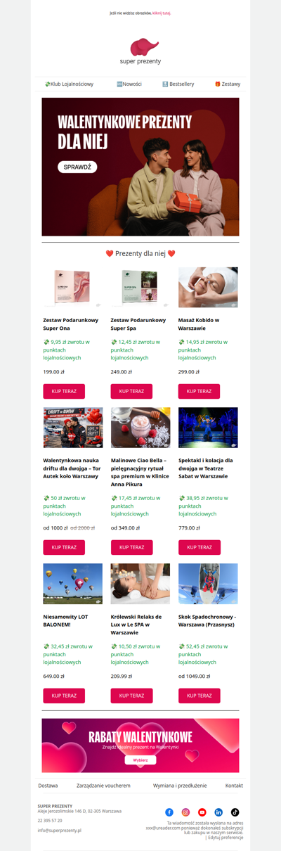 W Walentynki spełnij jej małe (i wielkie) marzenia! 💌