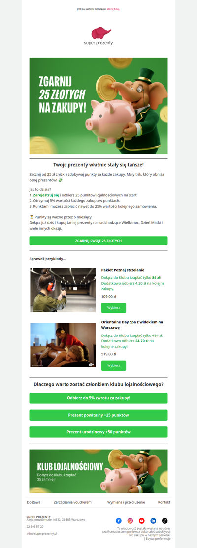 Mamy dla Ciebie 25 złotych… odbierzesz?