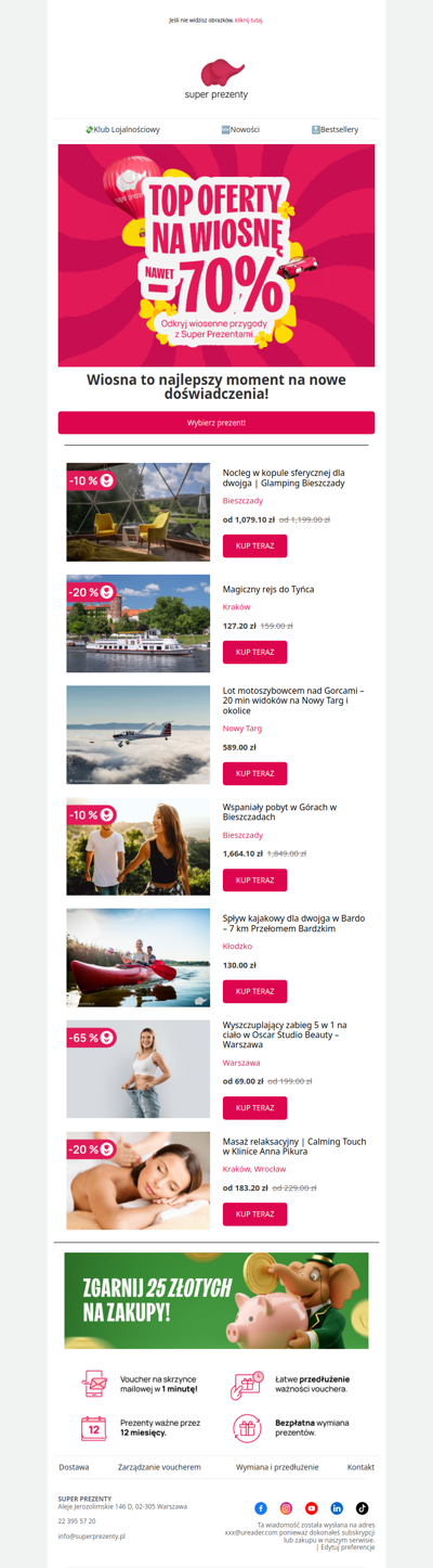 Wiosna to najlepszy moment na nowe doświadczenia! 🌿