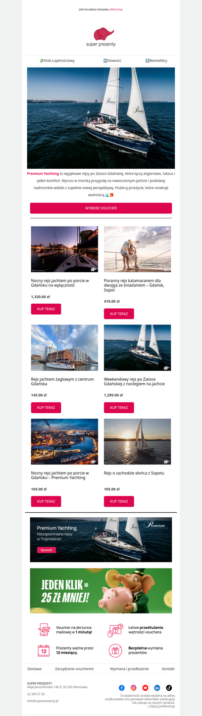 Luksusowe rejsy, który zapamiętasz na długo! ⛵