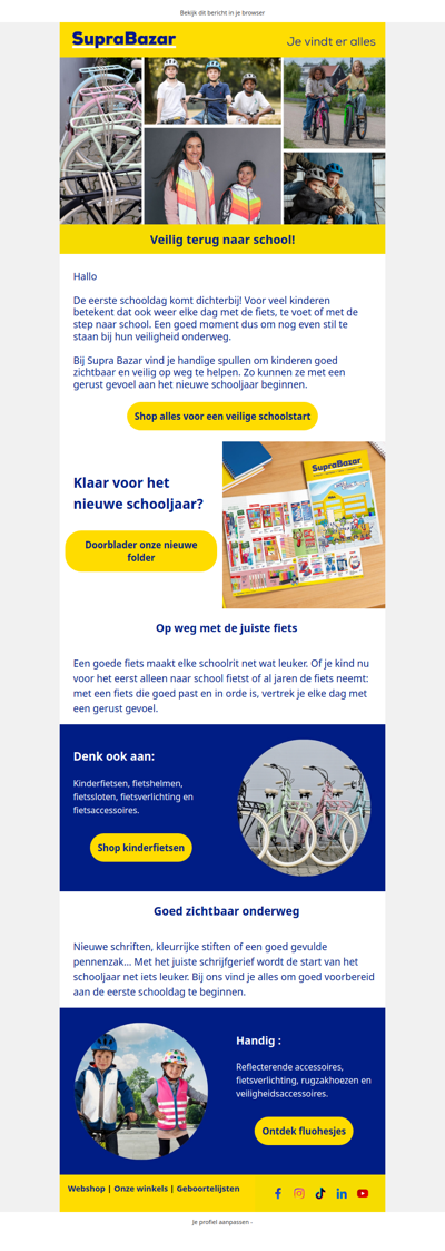Veilig terug naar school!