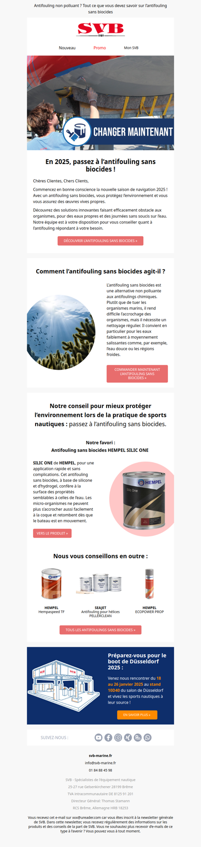 Protégez votre bateau et l’environnement !