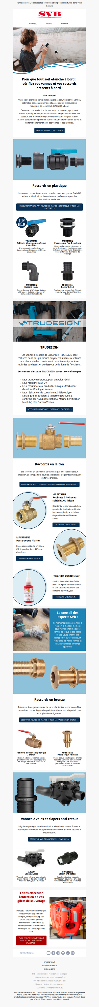 Votre bateau est-il en proie à la pénétration d’eau ? 💦