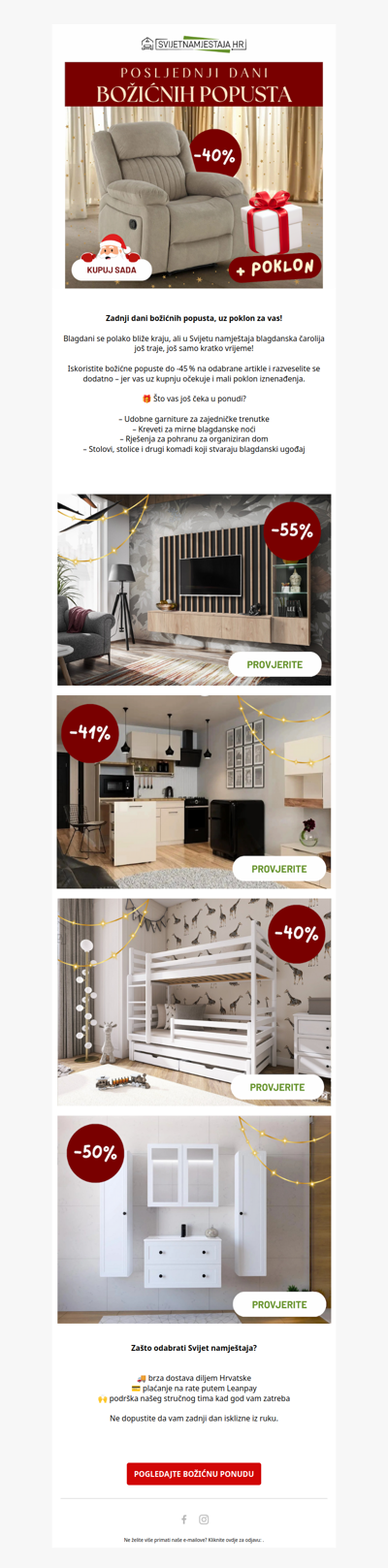 🎁 Božićni popusti, zadnja prilika za uštedu i poklon