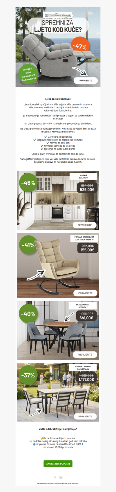 ☀️ Dom spreman za ljeto – do –45 %