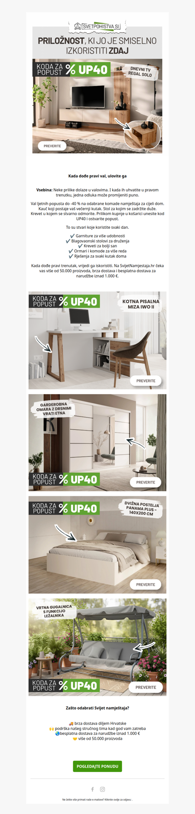 Ulovite val ljetnih popusta, do –40 %