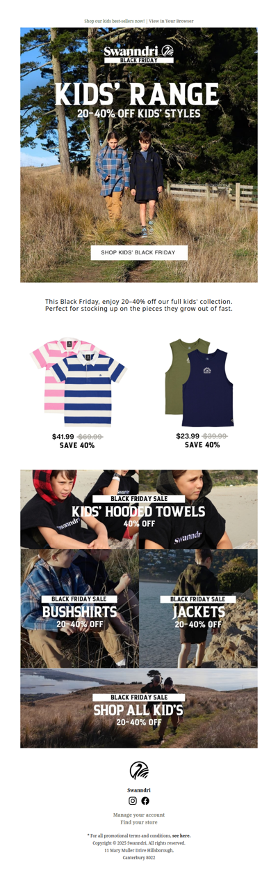 Hurry! 20-40% Off on Kids' Must-Haves! ⏰