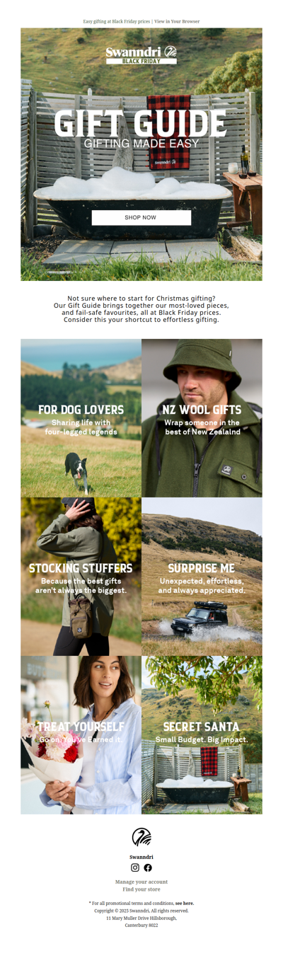 Unlock Your Black Friday Gift Guide! 🎁