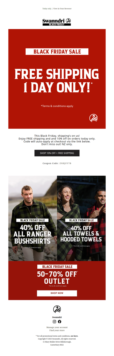 Take an extra 10% off PLUS free shipping!!! ⏰