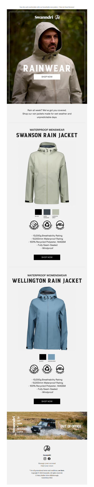 Gear Up for the Wet Weather Ahead! 💧