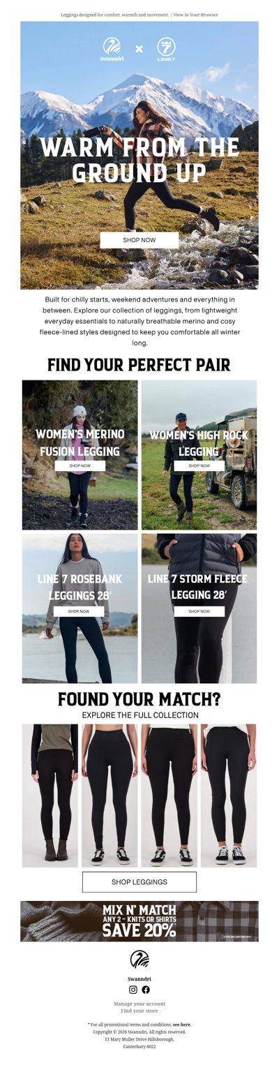 Your Year-Round Leggings Await!