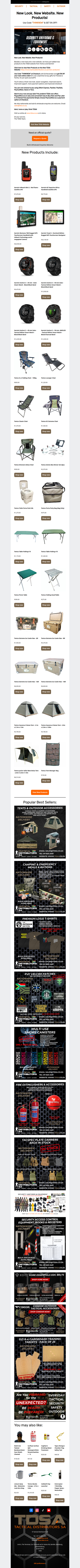 New Look, New Website, New Products! - Get 5% Off!