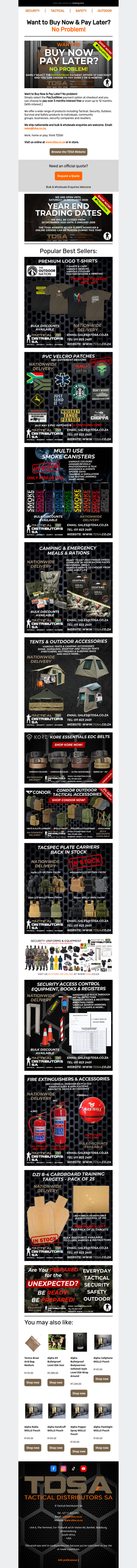 Want to Buy Now & Pay Later? No Problem!