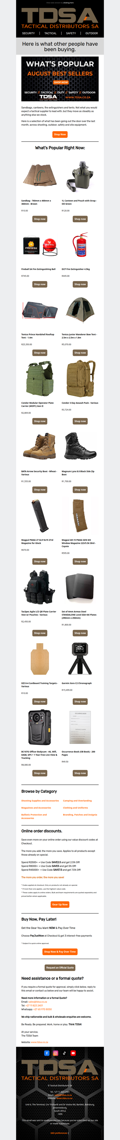 What's Popular: What Other People Have Been Buying