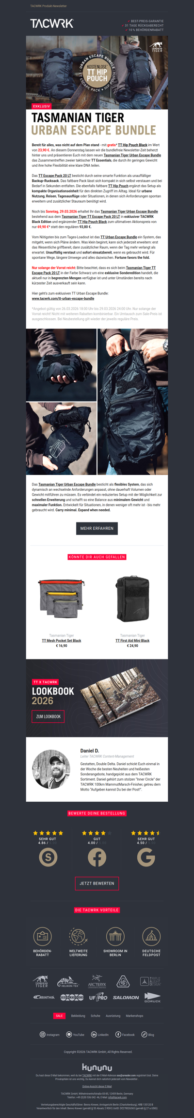 Gratis TT Hip Pouch 🔥 Nur im Urban Escape Bundle!