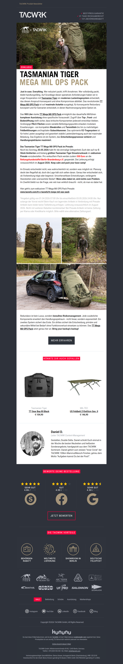 TT Mega Mil OPS Pack 💪 Exklusiver Presale!