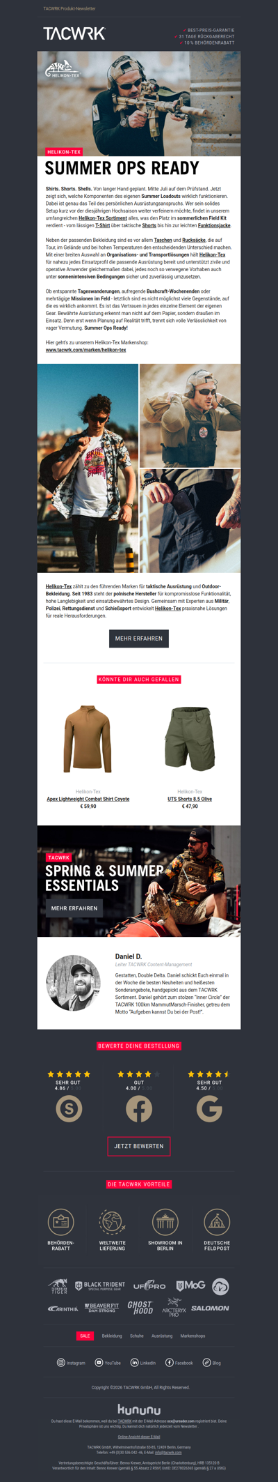 Helikon-Tex ☀️ Summer Ops Ready