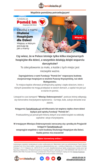 Wesprzyj wraz z nami budowę Otulonego Hospicjum dla Dzieci 💓