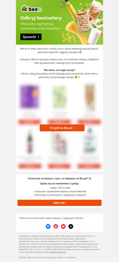 💚 Bee.pl - prosty sposób na lepsze zakupy!