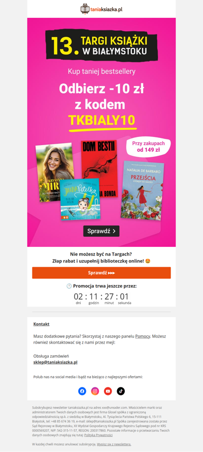 🧡 Złap rabat na książki!