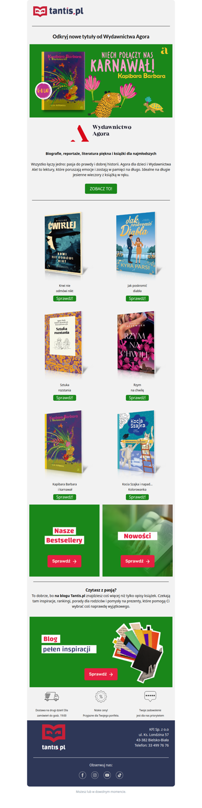 Zrób miejsce na półce – nadchodzą wyjątkowe nowości od Agory