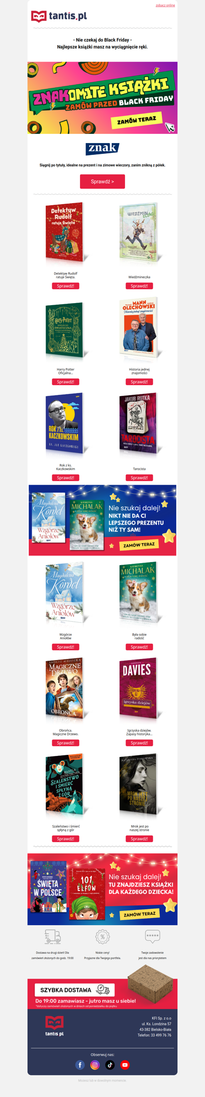 Dla Ciebie, dla dzieci, na prezent.