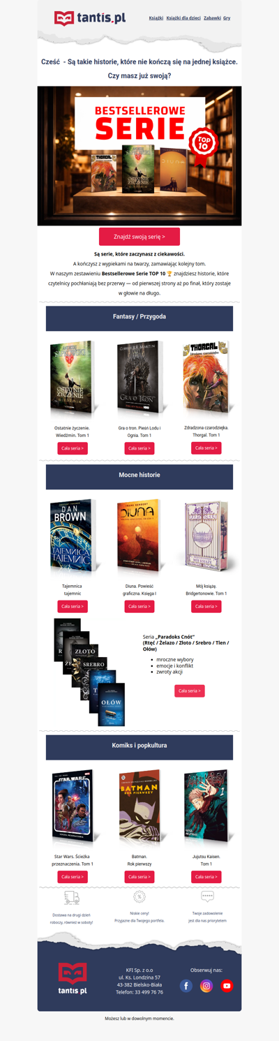 🏆 TOP10 serii, które wciągają na dłużej