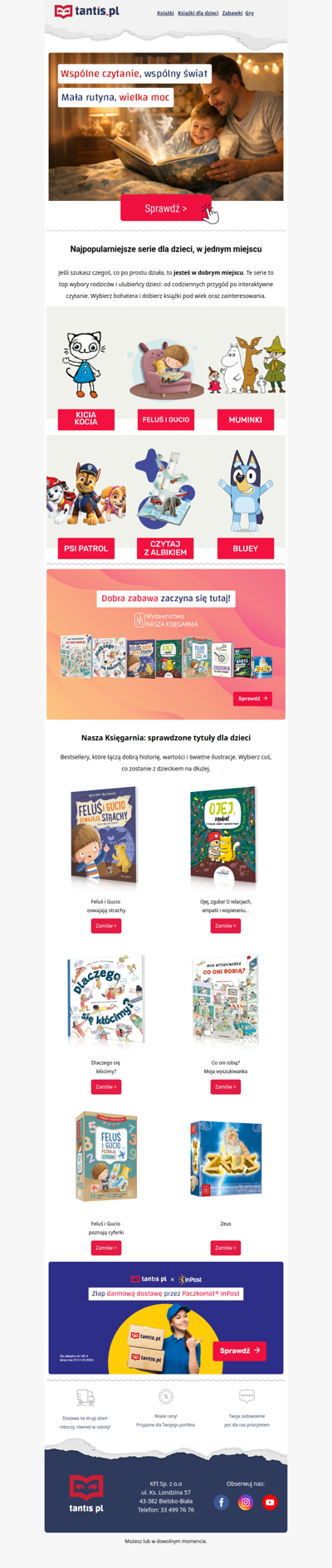 Wspólne czytanie, wspólny świat. Sprawdź top serie