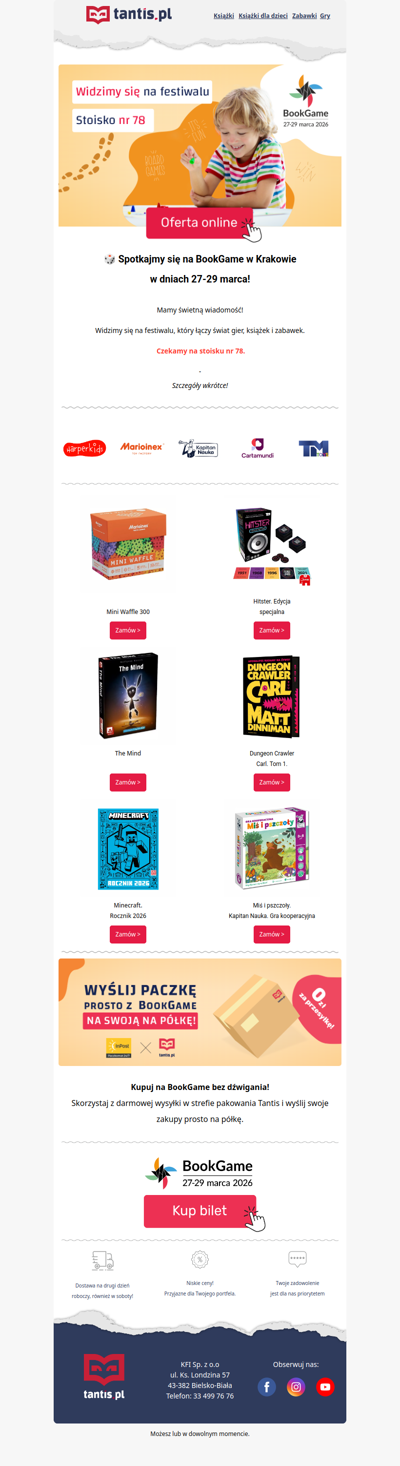 🎲 Widzimy się na BookGame 2026