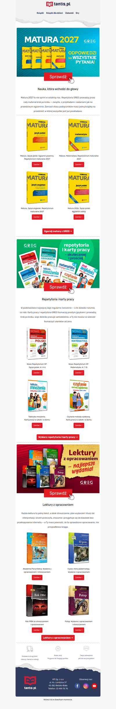 Cała nauka w jednym miejscu 📚 🎓