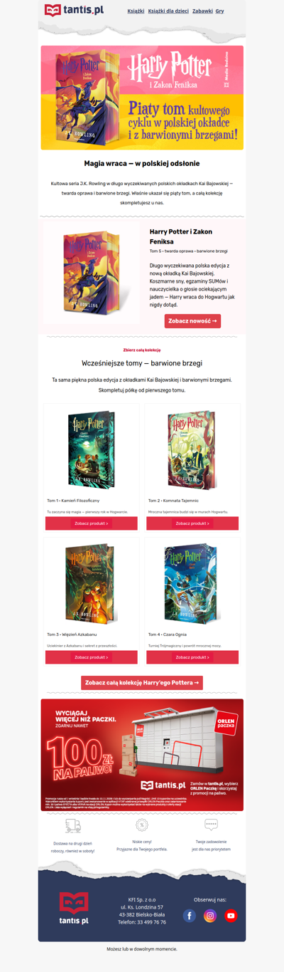 Wróć do Hogwartu — Tom 5 właśnie wyszedł ✨