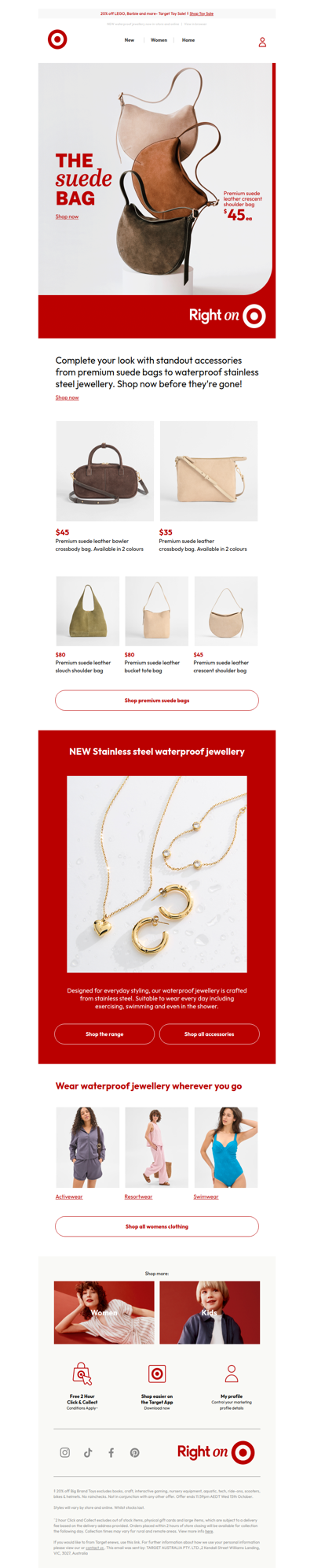 Selling fast! Suede bags in new colours