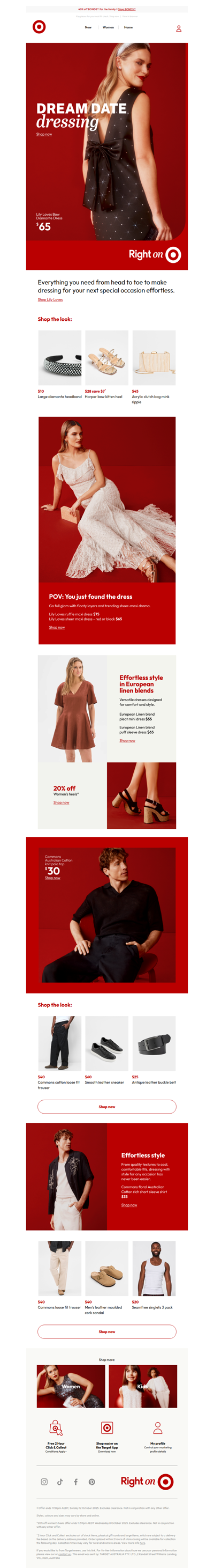 Dream date dresses under $80