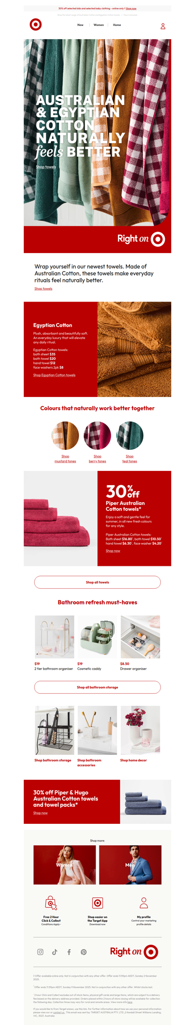 Towels that naturally feel better