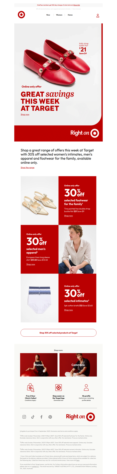 Great savings this week at Target