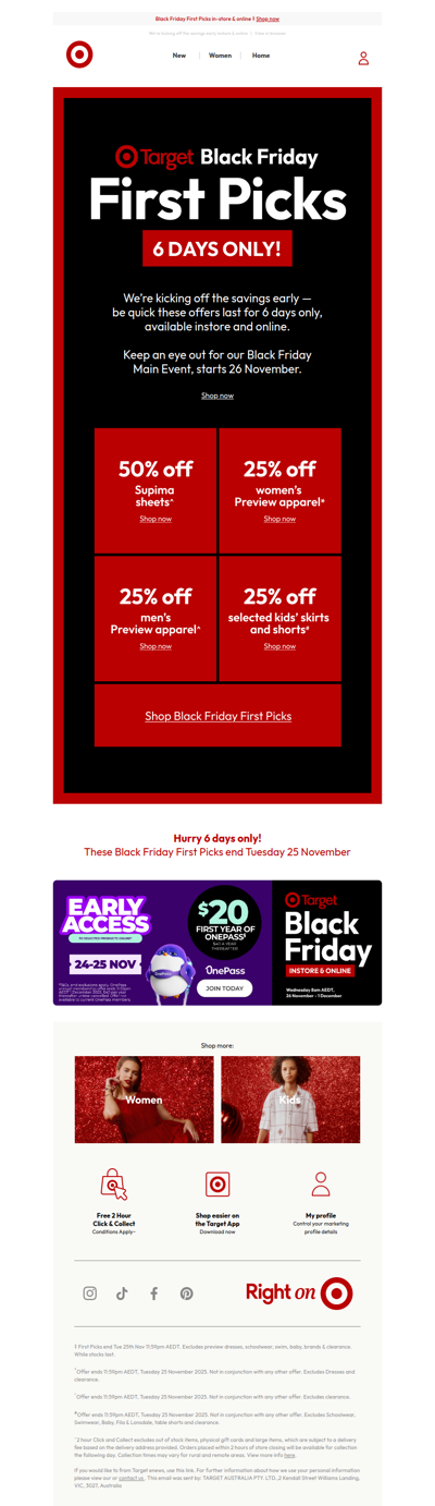 Black Friday First Picks have landed!