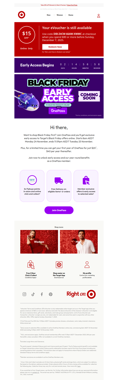 Black Friday Early Access is coming