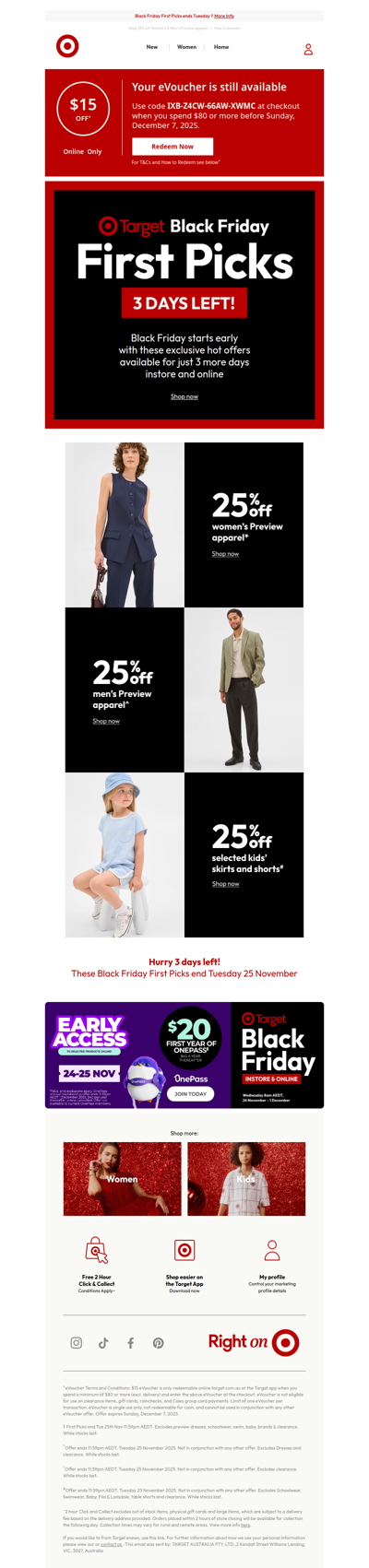 Don't be last to shop our Black Friday First Picks!