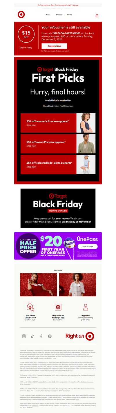 ⚠️ Don't miss out! First Picks Final Hours!